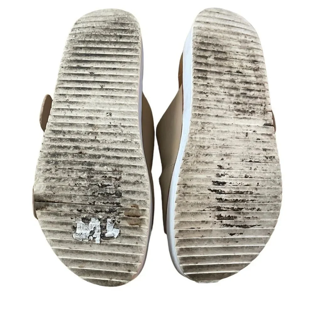 STEVE MADDEN PATE PLATFORM DOUBLE STRAP SANDALS Y2K 7.5